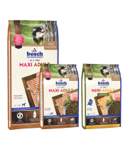 Bosch MAXI ADULT 18kg + Mini Paukštiena soros  3kg